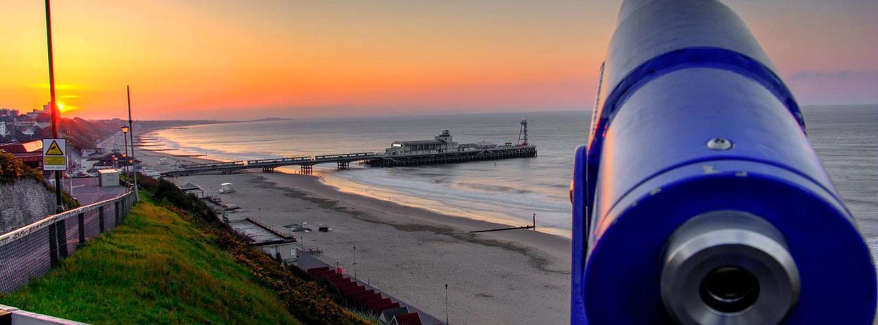 Curzon Lodge Bournemouth Bagian luar foto